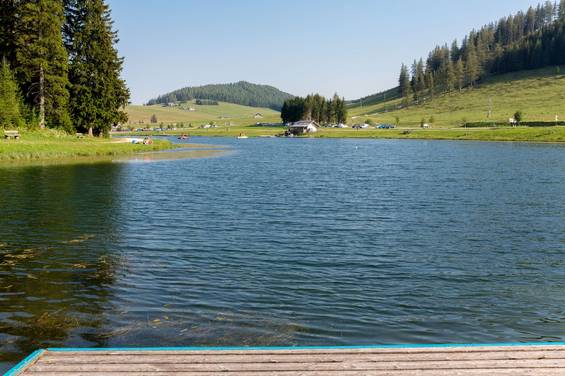 Der 5,5ha große Teichalmsee