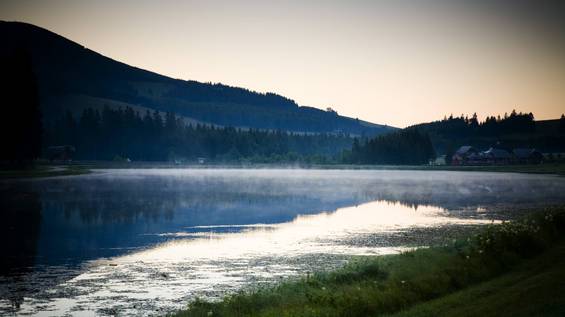 Nebel am Teichalmsee 